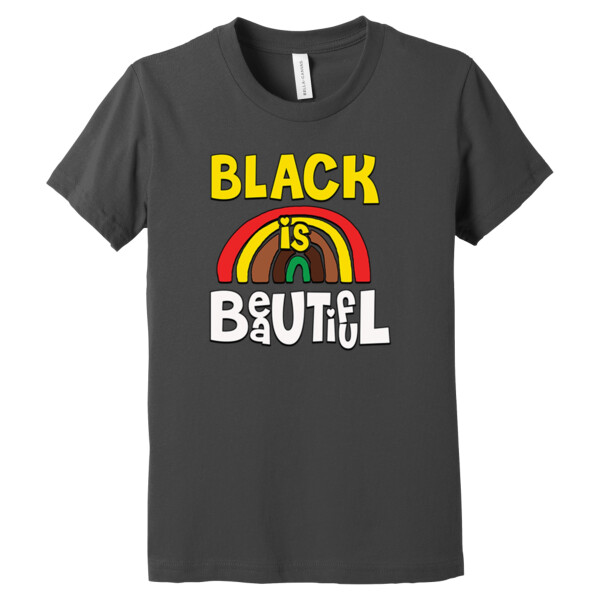 Black is Beautiful - Youth Premium Cotton T-Shirt Thumbnail