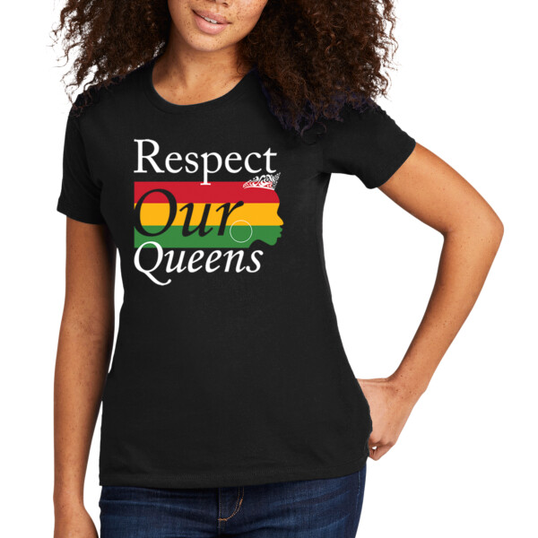 Respect Our Queens - Women's Premium Cotton T-Shirt Thumbnail