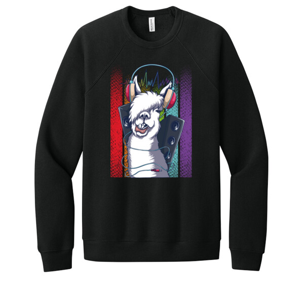 DJ Lama - Unisex Premium Fleece Crew Sweatshirt Thumbnail