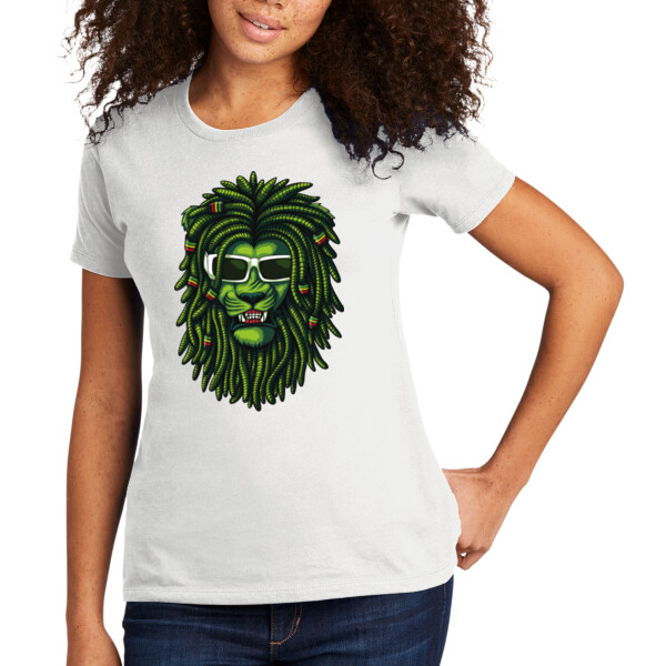 Green Lion - Women's Premium Cotton T-Shirt Thumbnail
