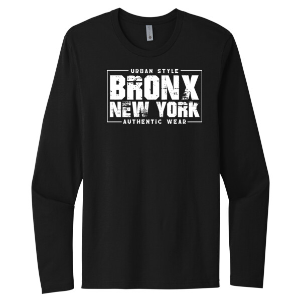 The Bronx - Unisex Premium Cotton Long Sleeve T-Shirt Thumbnail