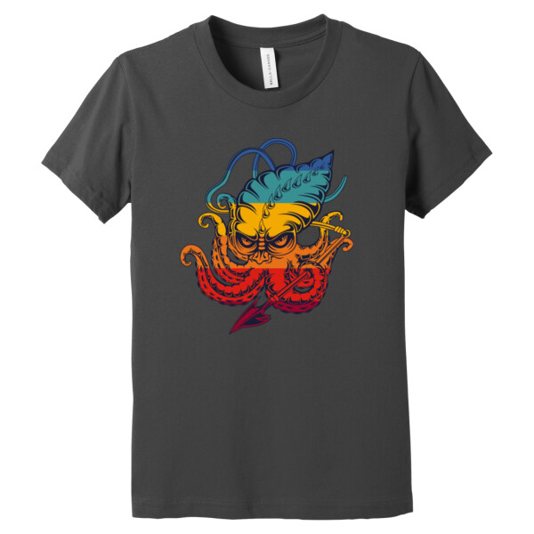 The Kraken - Youth Premium Cotton T-Shirt Thumbnail
