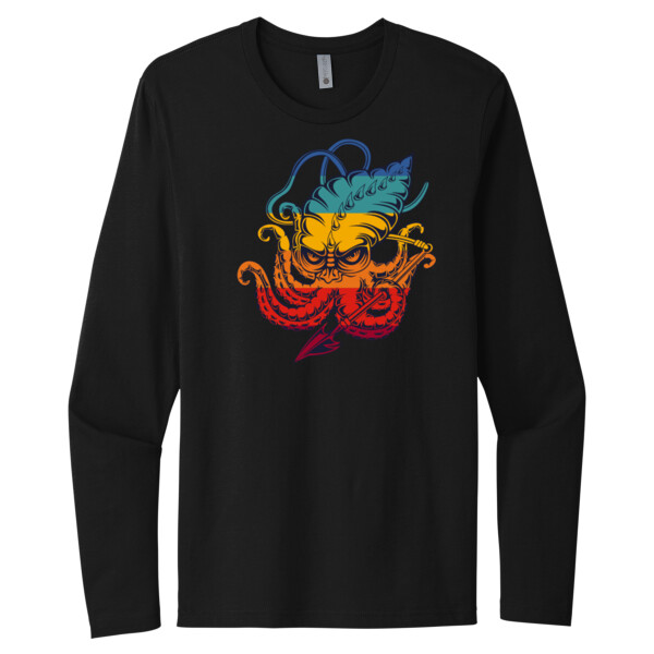 The Kraken - Unisex Premium Cotton Long Sleeve T-Shirt Thumbnail