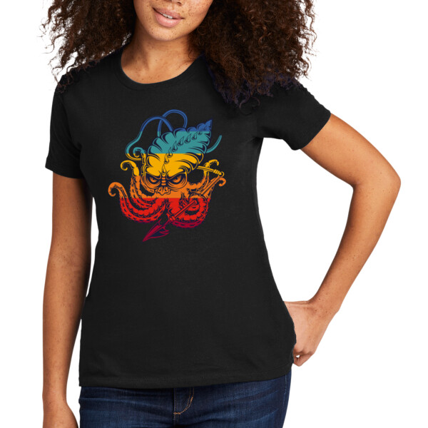 The Kraken - Women's Premium Cotton T-Shirt Thumbnail