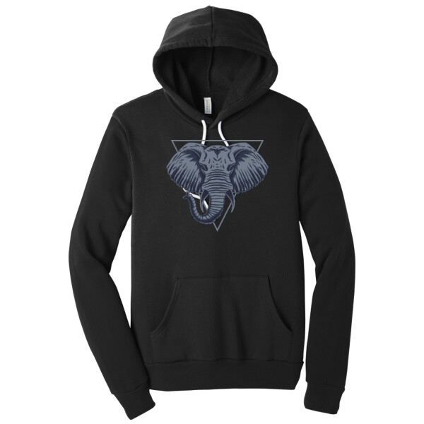 Elephant - Unisex Premium Fleece Pullover Hoodie Thumbnail