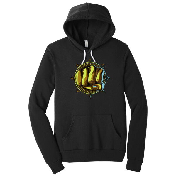 Powerful Fist - Unisex Premium Fleece Pullover Hoodie Thumbnail