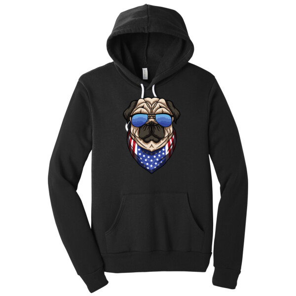 American Pug - Unisex Premium Fleece Pullover Hoodie Thumbnail
