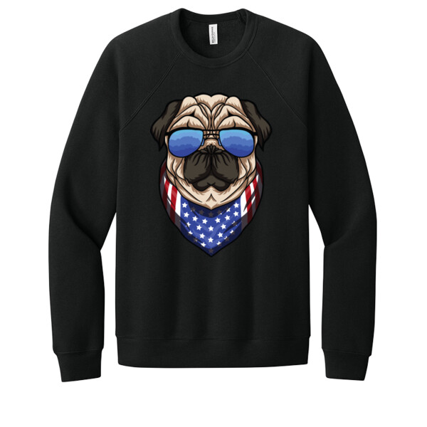 American Pug - Unisex Premium Fleece Crew Sweatshirt Thumbnail