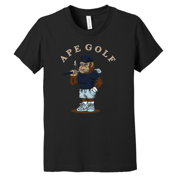 Ape Golf - Youth Premium Cotton T-Shirt Thumbnail