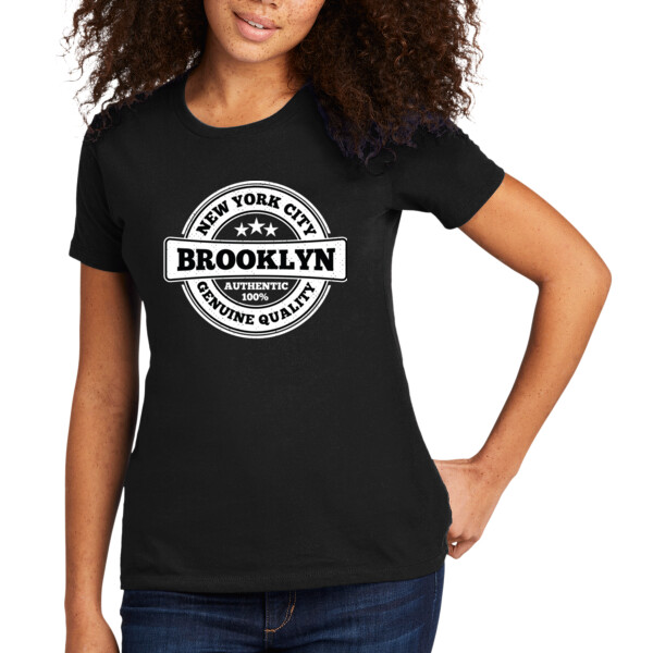 NYC Brooklyn - Women's Premium Cotton T-Shirt Thumbnail