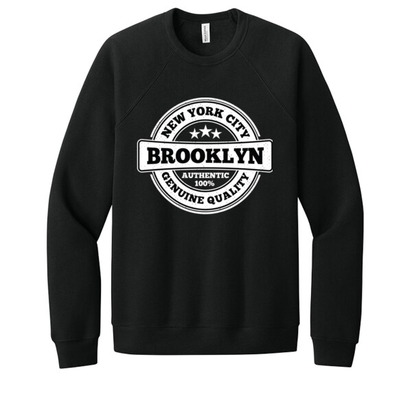 NYC Brooklyn - Unisex Premium Fleece Crew Sweatshirt Thumbnail