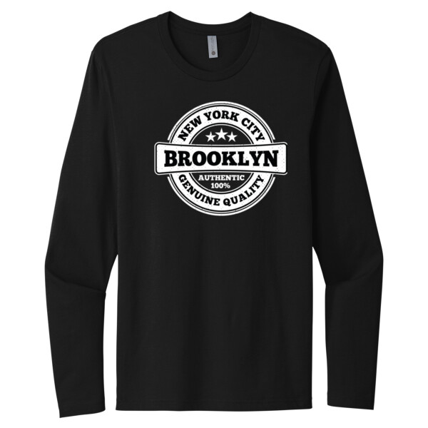 NYC Brooklyn - Unisex Premium Cotton Long Sleeve T-Shirt Thumbnail