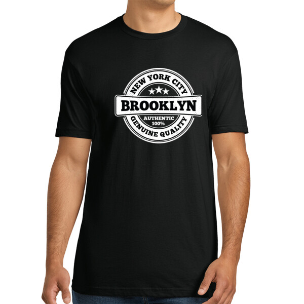NYC Brooklyn - Unisex Premium Cotton T-Shirt Thumbnail