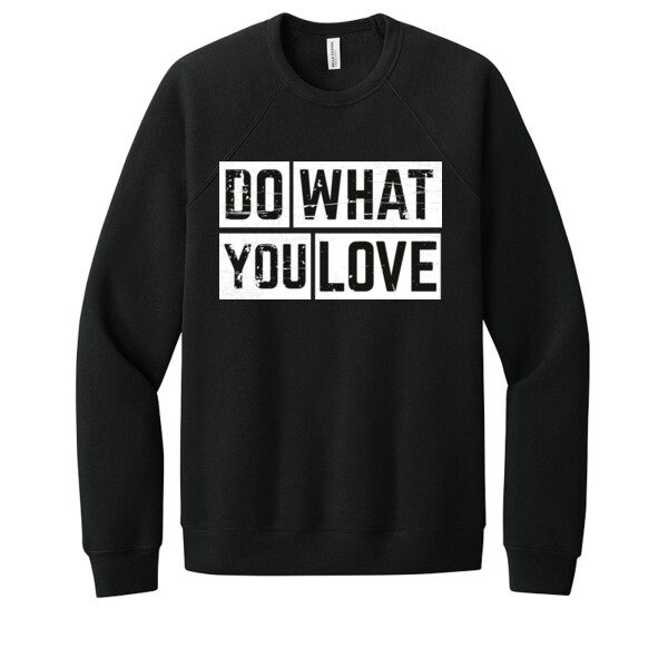 Do What You Love - Unisex Premium Fleece Crew Sweatshirt Thumbnail