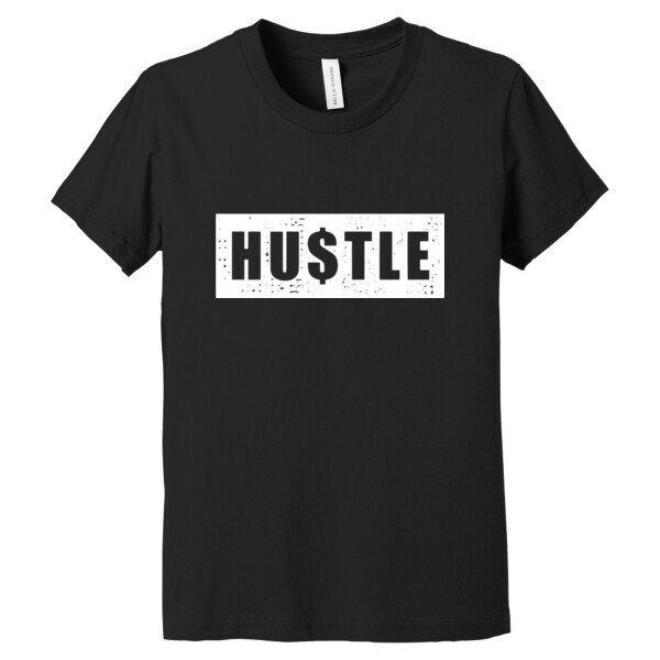 Hustle - Youth Premium Cotton T-Shirt Thumbnail