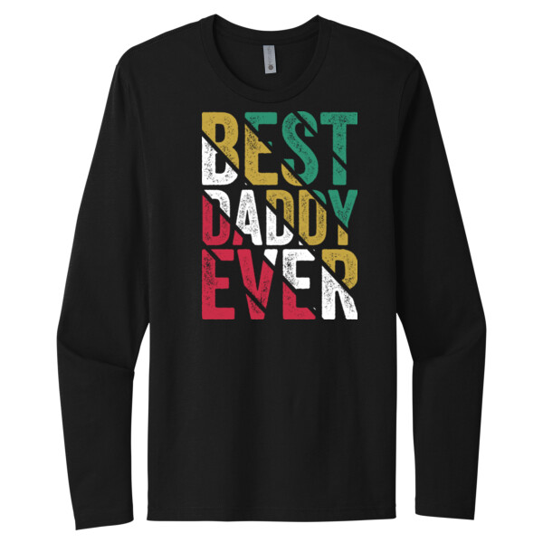 Best Dad Ever - Unisex Premium Cotton Long Sleeve T-Shirt Thumbnail