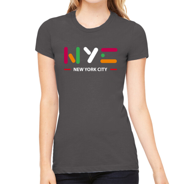 NYC - Women's Premium Cotton Slim Fit T-SHirt Thumbnail
