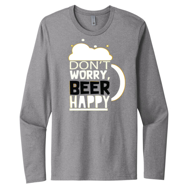 Don't Worry - Unisex Premium Cotton Long Sleeve T-Shirt Thumbnail