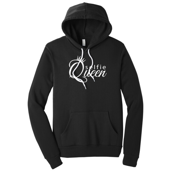 Selfie Queen - Unisex Premium Fleece Pullover Hoodie Thumbnail