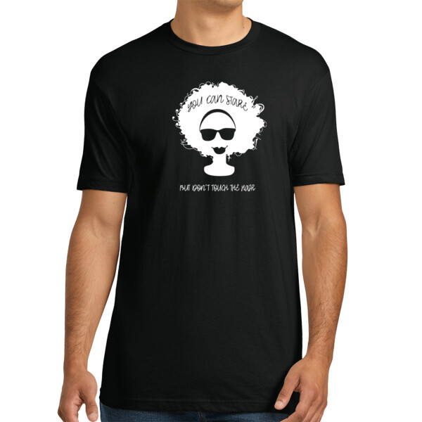 Stare Don't Touch - Unisex Premium Cotton T-Shirt Thumbnail