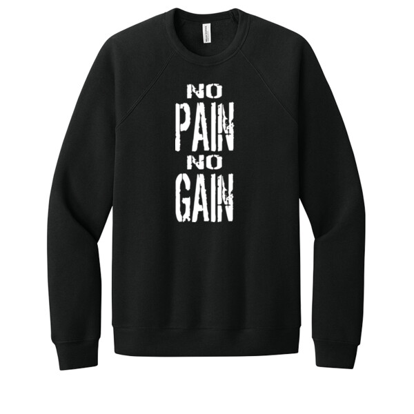 No Pain No Gain - Unisex Premium Fleece Crew Sweatshirt Thumbnail