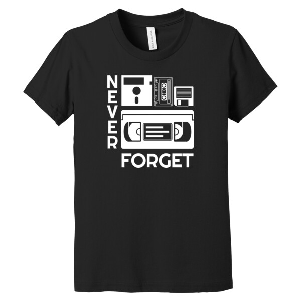 Never Forget - Youth Premium Cotton T-Shirt Thumbnail