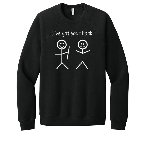 I've Got Your Back - Unisex Premium Fleece Crew Sweatshirt Thumbnail
