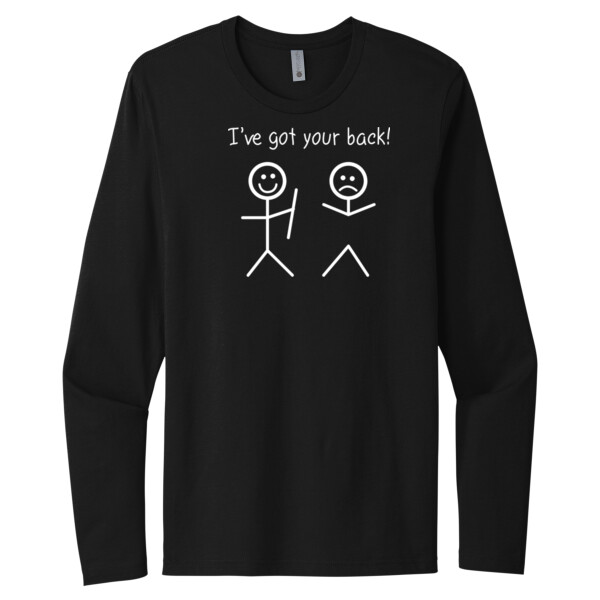 I've Got Your Back - Unisex Premium Cotton Long Sleeve T-Shirt Thumbnail