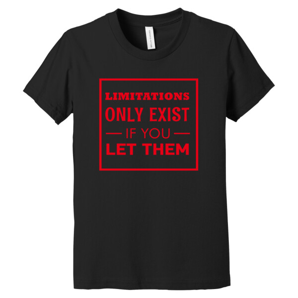 Limitations Red - Youth Premium Cotton T-Shirt Thumbnail