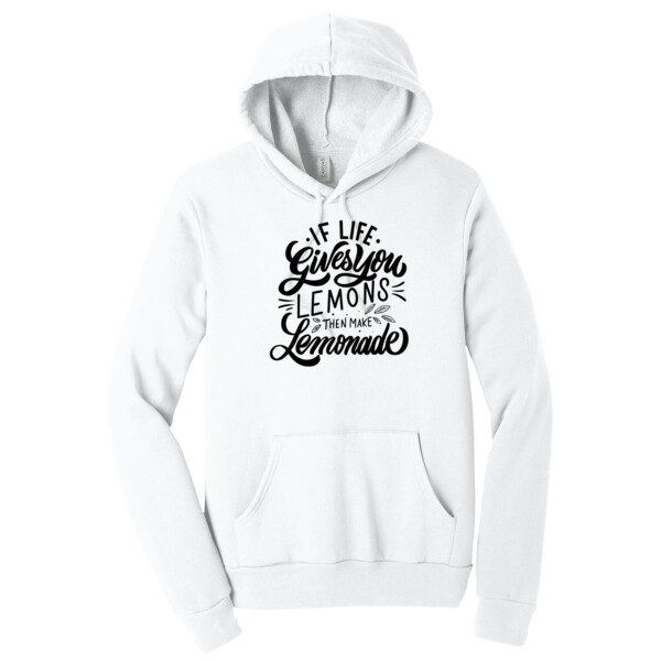 If Life Gives You Lemons Black - Unisex Premium Fleece Pullover Hoodie Thumbnail