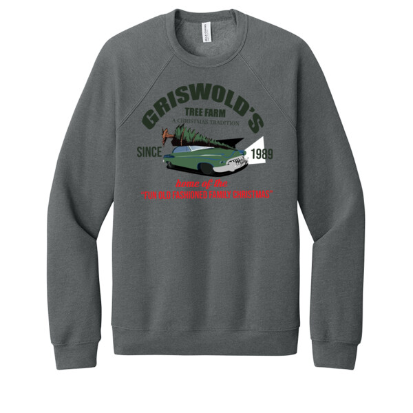 Griswolds Tree Farm - Unisex Premium Fleece Crew Sweatshirt Thumbnail