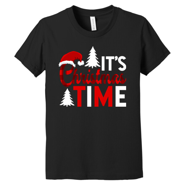 Its Christmas Time - Youth Premium Cotton T-Shirt Thumbnail