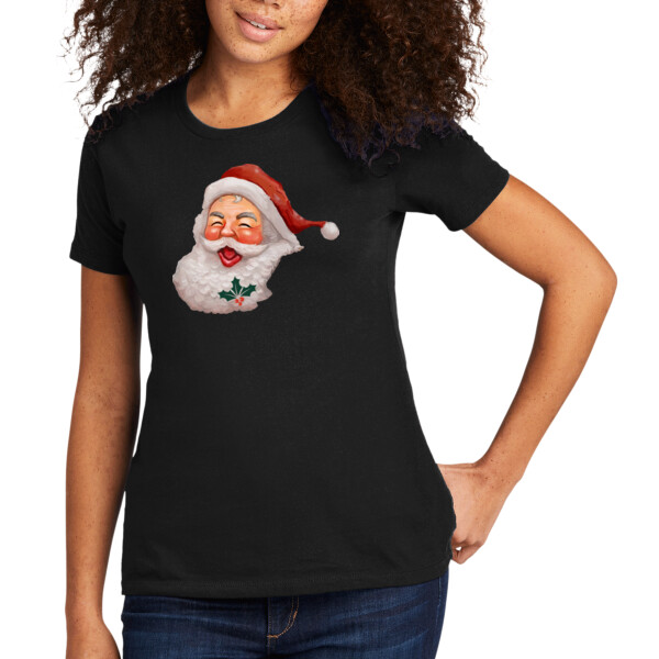 Coke Santa - Women's Premium Cotton T-Shirt Thumbnail