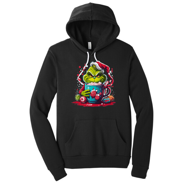 Grinch Cristmas - Unisex Premium Fleece Pullover Hoodie Thumbnail
