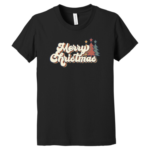 Merry Christmas 1 - Youth Premium Cotton T-Shirt Thumbnail