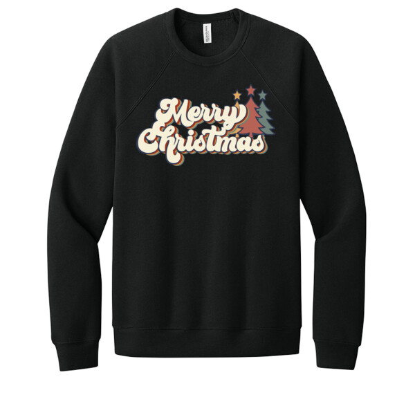 Merry Christmas 1 - Unisex Premium Fleece Crew Sweatshirt Thumbnail