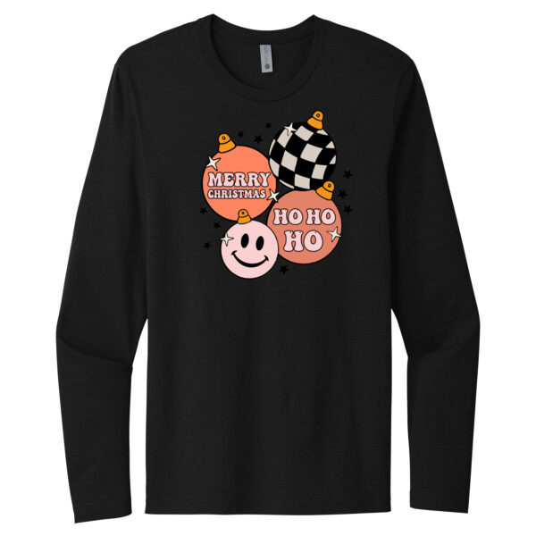 Merry Christmas 2 - Unisex Premium Cotton Long Sleeve T-Shirt Thumbnail