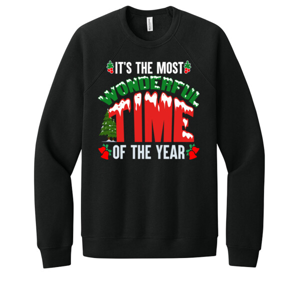 The Most Wonderful - Unisex Premium Fleece Crew Sweatshirt Thumbnail