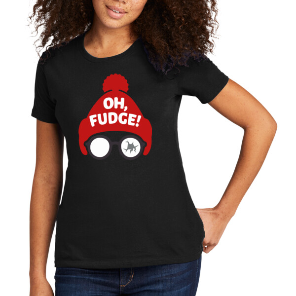 Oh Fudge - Women's Premium Cotton T-Shirt Thumbnail