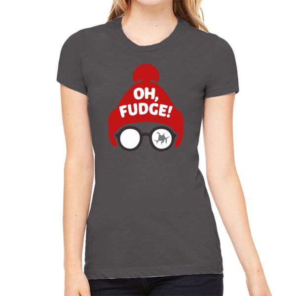 Oh Fudge - Women's Premium Cotton Slim Fit T-SHirt Thumbnail