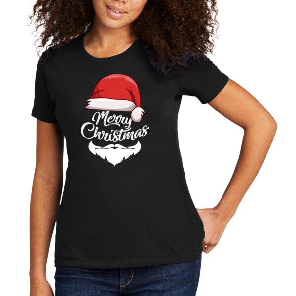 Merry Christmas 5 - Women's Premium Cotton T-Shirt Thumbnail