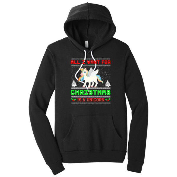 I Want a Unicorn  - Unisex Premium Fleece Pullover Hoodie Thumbnail