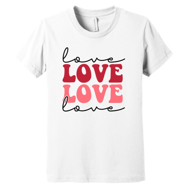 Love 1 - Youth Premium Cotton T-Shirt Thumbnail