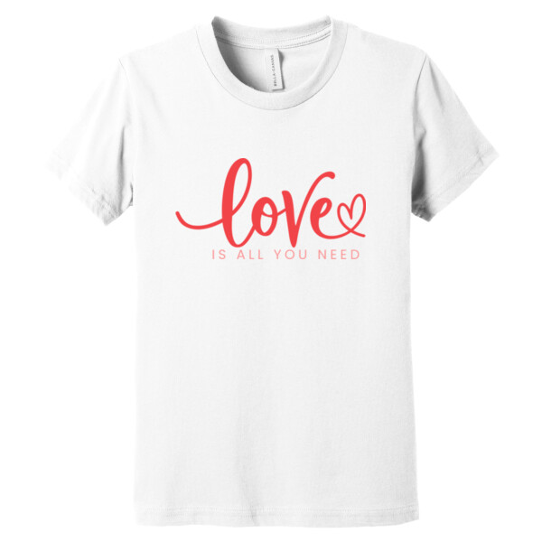 Love is All You Need 2 - Youth Premium Cotton T-Shirt Thumbnail