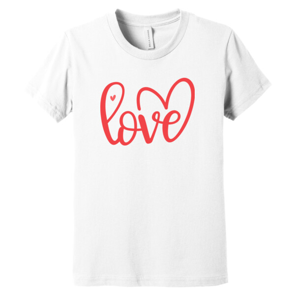 Love 2 - Youth Premium Cotton T-Shirt Thumbnail