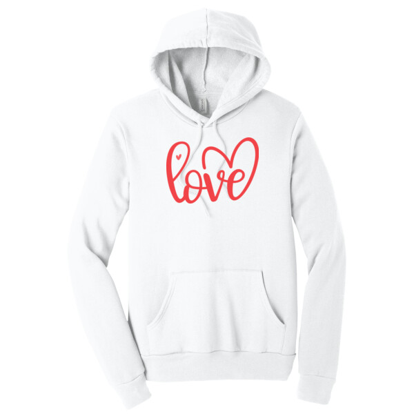 Love 2 - Unisex Premium Fleece Pullover Hoodie Thumbnail