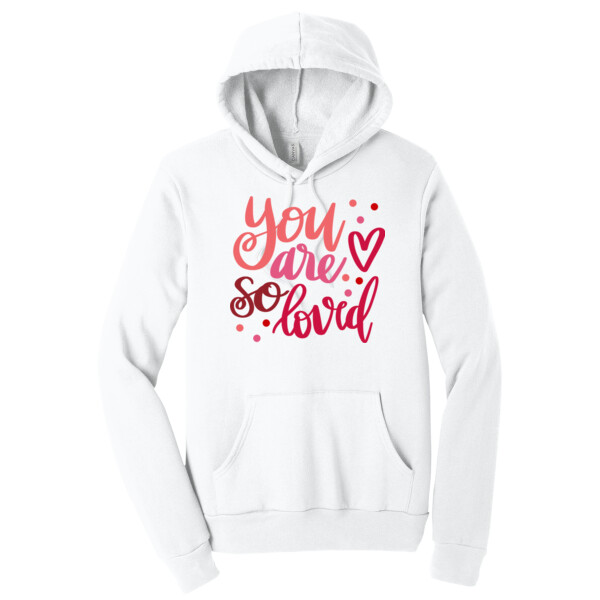 You Are So Loved - Unisex Premium Fleece Pullover Hoodie Thumbnail
