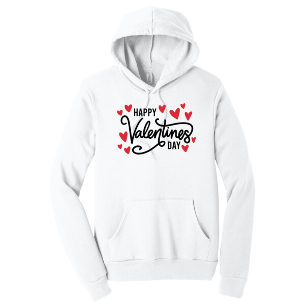 Happy Valentines Day 2 - Unisex Premium Fleece Pullover Hoodie Thumbnail