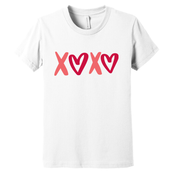 XOXO - Youth Premium Cotton T-Shirt Thumbnail