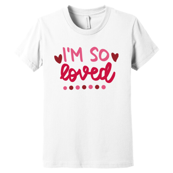 I'm So Loved - Youth Premium Cotton T-Shirt Thumbnail
